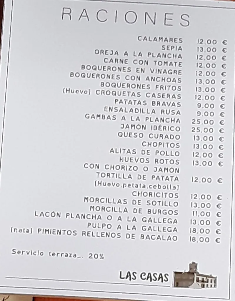 Menu_Restaurante Las Casas_Navas del Rey_image_1