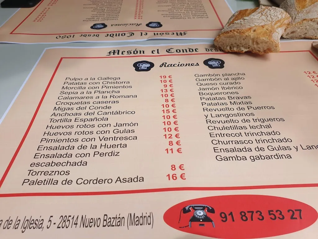 Menu_MESON EL CONDE_Nuevo Baztán_image_1