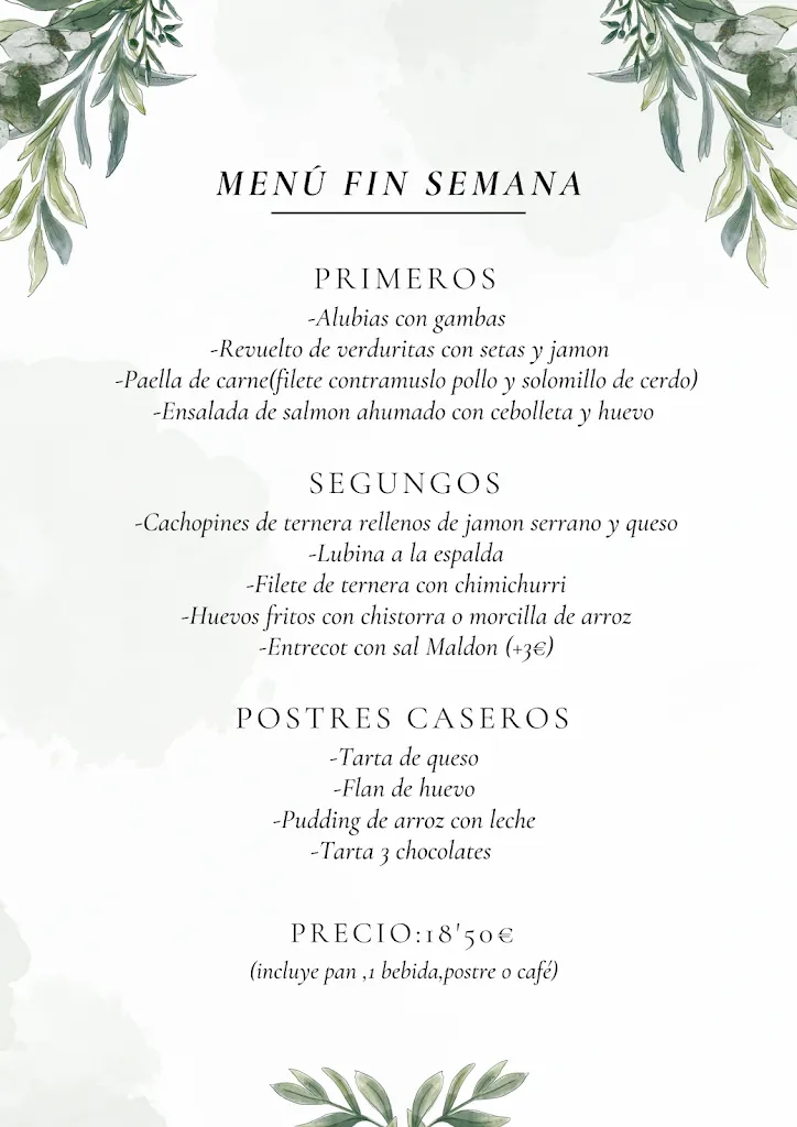Menu_Mesón El Mirador_Nuevo Baztán_image_1