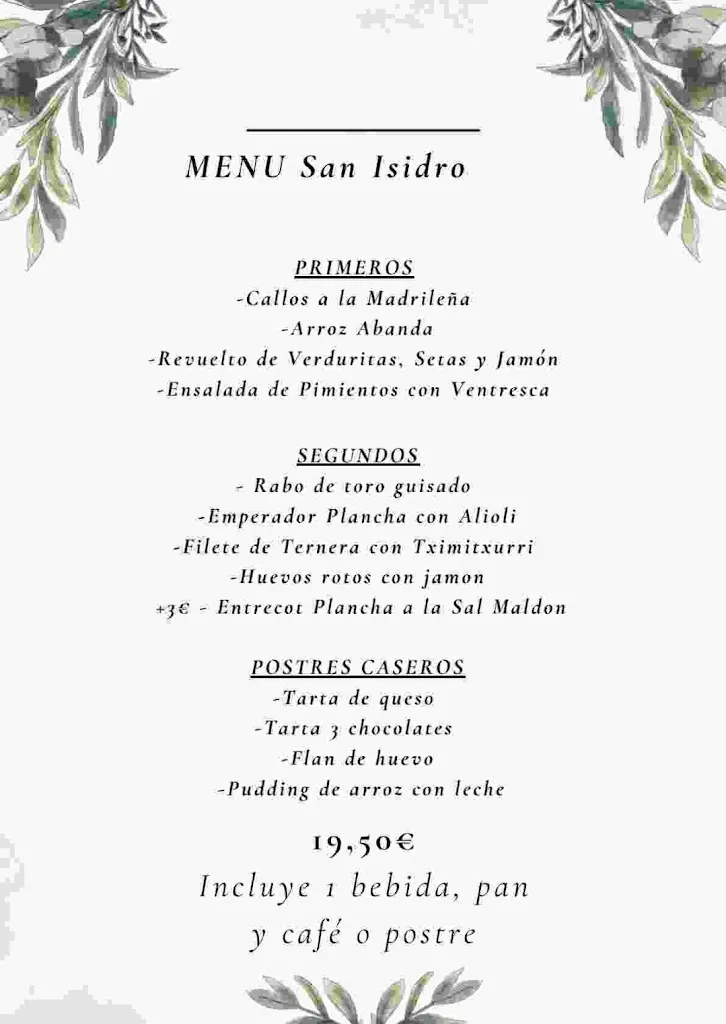 Menu_Mesón El Mirador_Nuevo Baztán_image_2