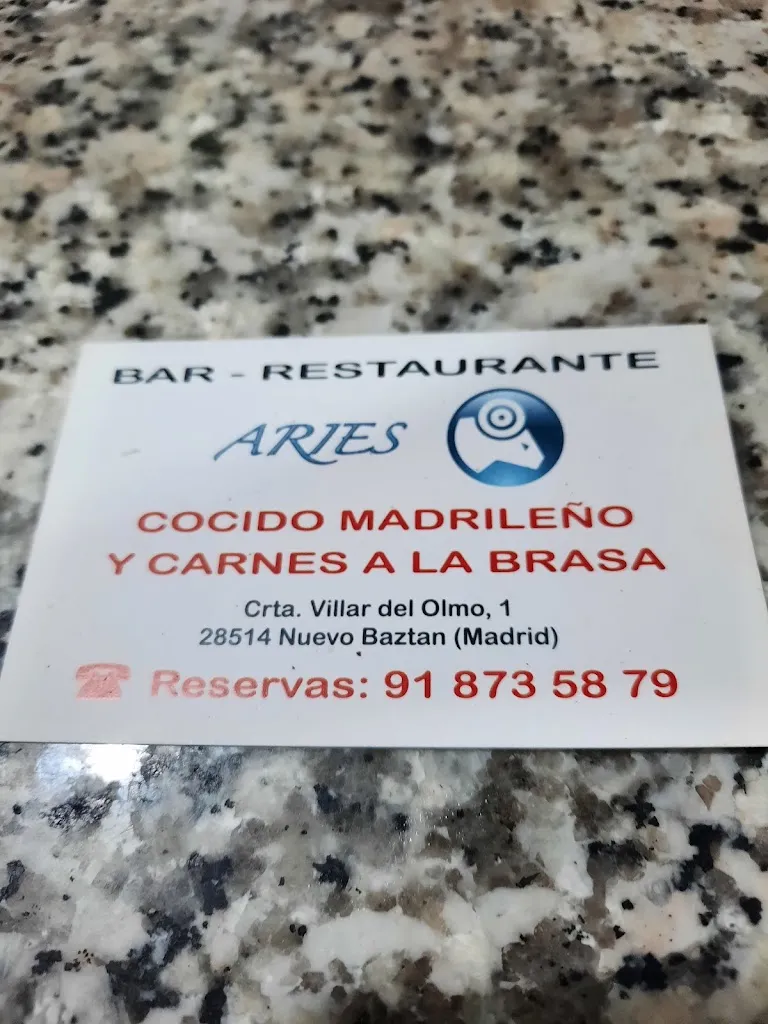 Menu_Bar Restaurante Aries_Nuevo Baztán_image_4