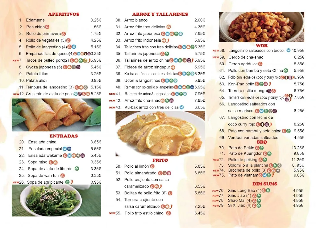 Menu_Bar restaurante asiático Xin_Nuevo Baztán_image_3