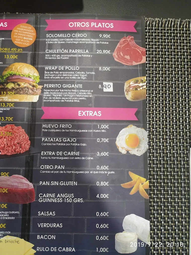 Menu_Daddy Hamburgueseria_Nuevo Baztán_immagine_4