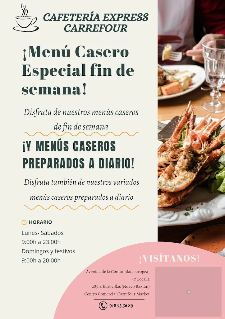 Menu_Restaurante Cafetería Express bar cafetería Eurovillas _Nuevo Baztán_image_4