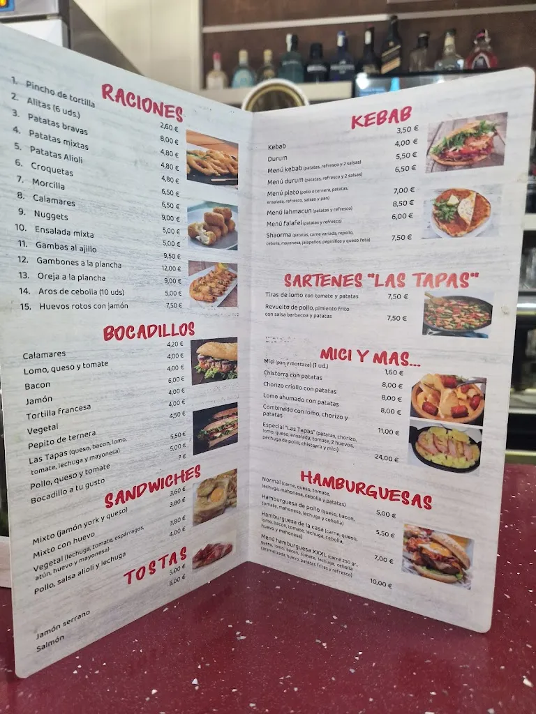 Menu_Café Bar Las Tapas_Nuevo Baztán_image_1