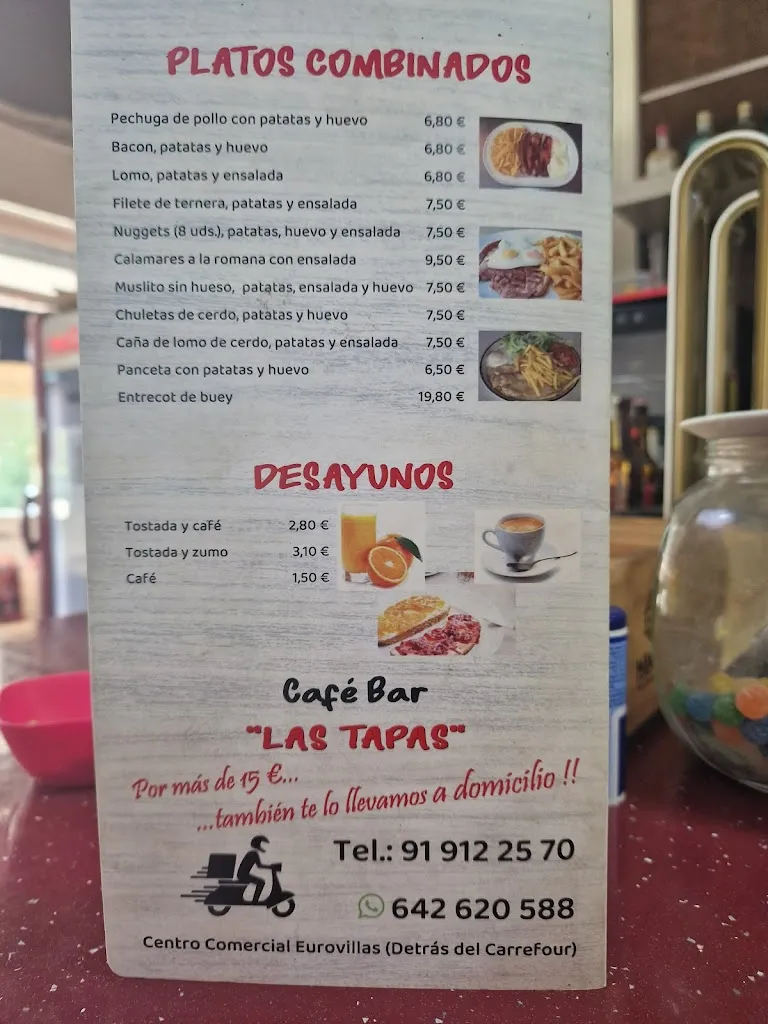 Menu_Café Bar Las Tapas_Nuevo Baztán_image_2