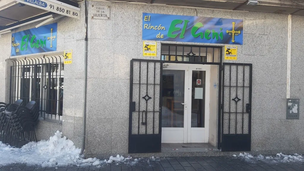 El rincón de El Geni restaurant in Moralzarzal
