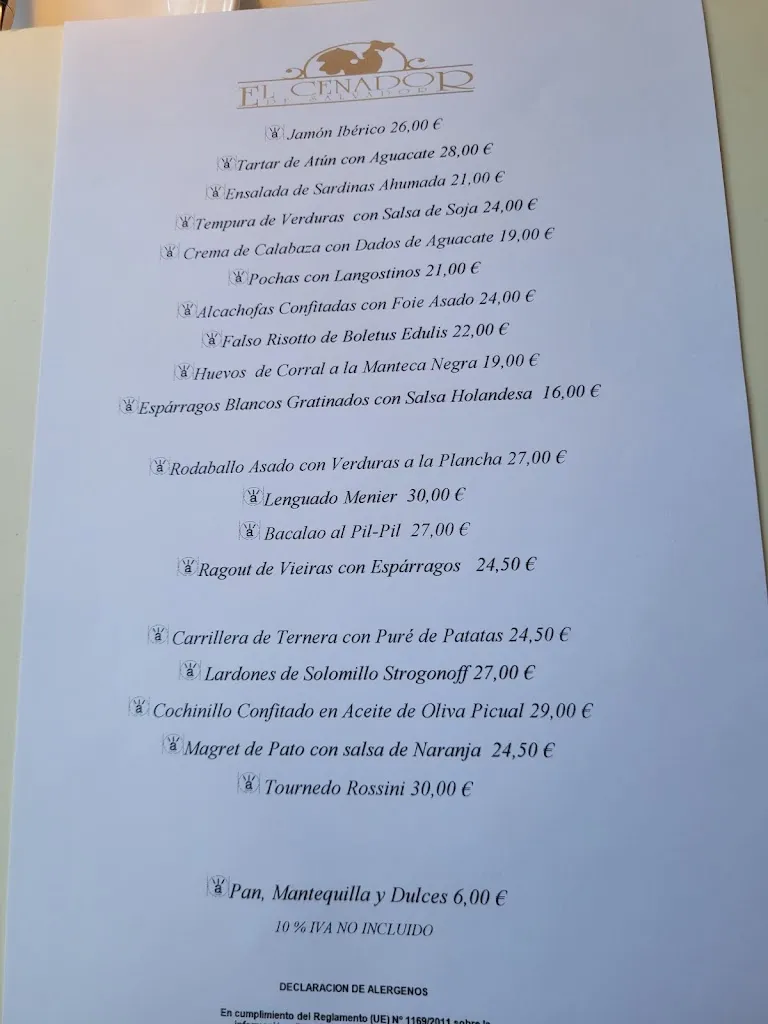 Menu_El Cenador de Salvador_Moralzarzal_image_1