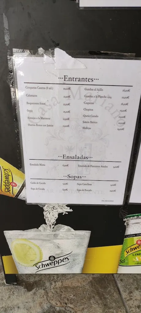 Menu_Casa Mariano Moralzarzal_Moralzarzal_image_3