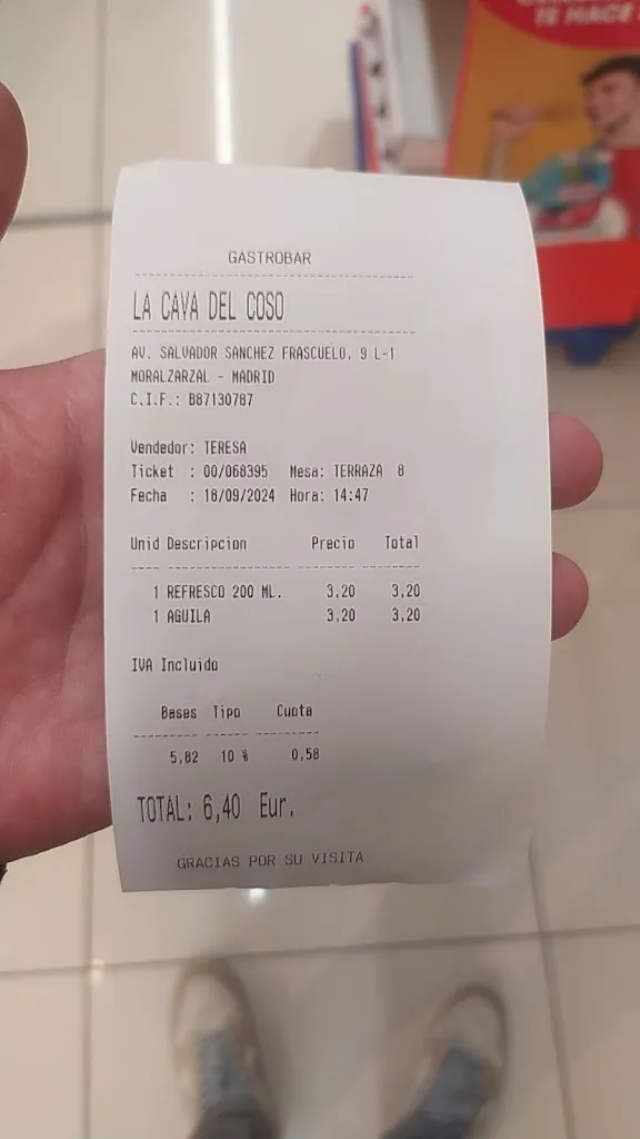 alejandro Flores_La Cava del Coso_Moralzarzal_review