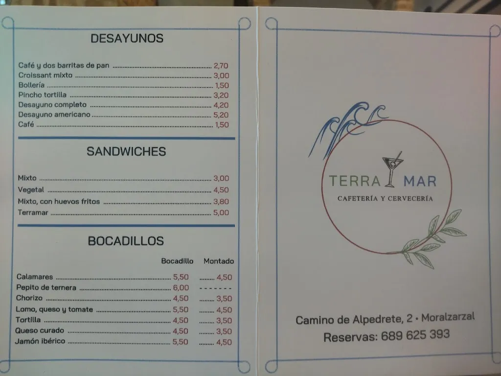 Menu_Cervecería Terra - Mar._Moralzarzal_image_2