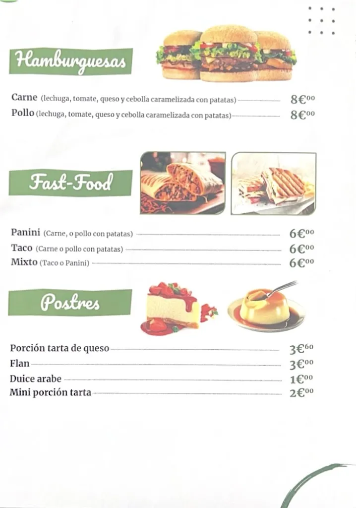 Menu_Cafetería - restaurante El Trébol_Moralzarzal_image_3