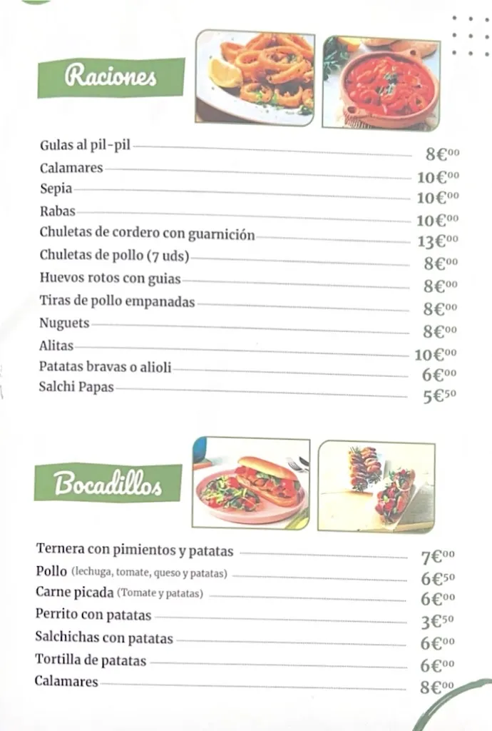 Menu_Cafetería - restaurante El Trébol_Moralzarzal_image_4