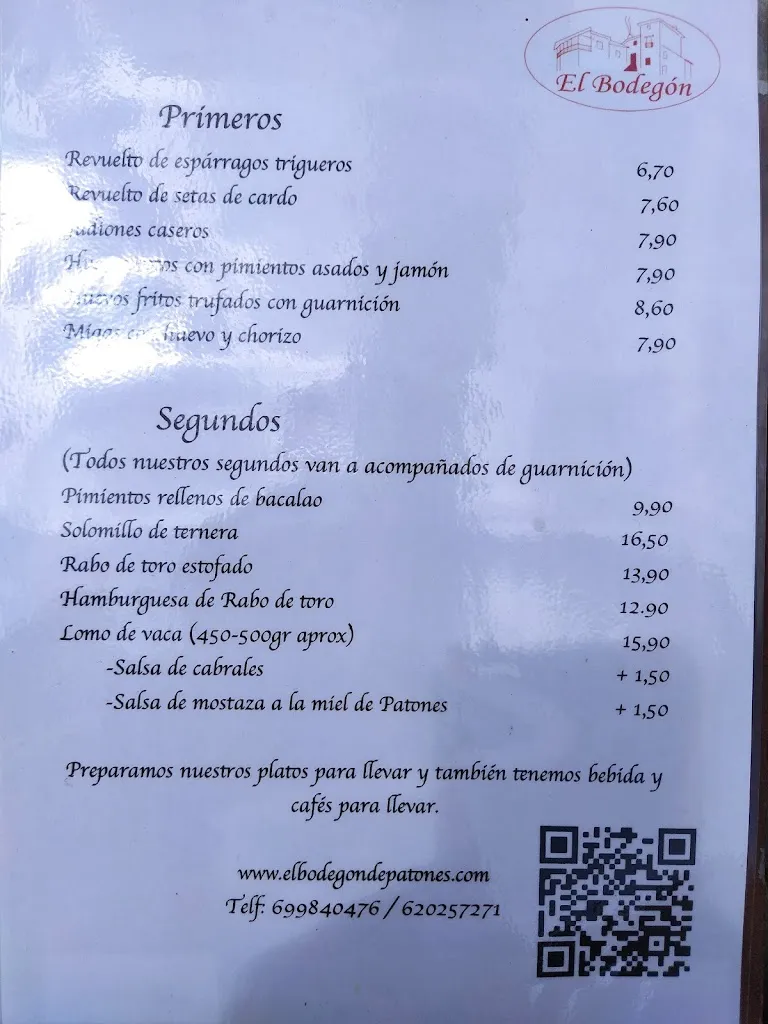 Menu_El Bodegón de Patones de Arriba_Patones_immagine_3