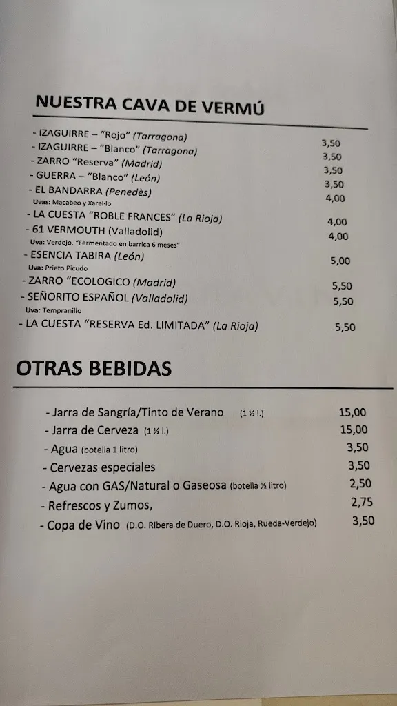 Menu_EL MESON DEL ASADO - “Antigua Casa Heliodoro”_Pedrezuela_immagine_2