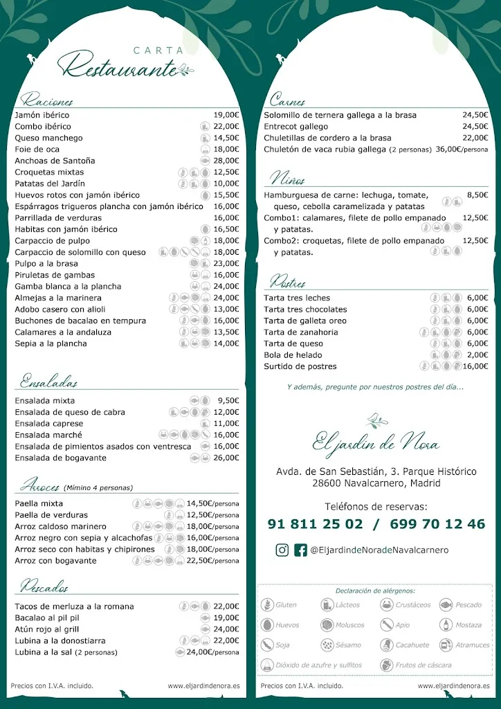 Menu_Restaurante El Jardín de Nora_Navalcarnero_image_1