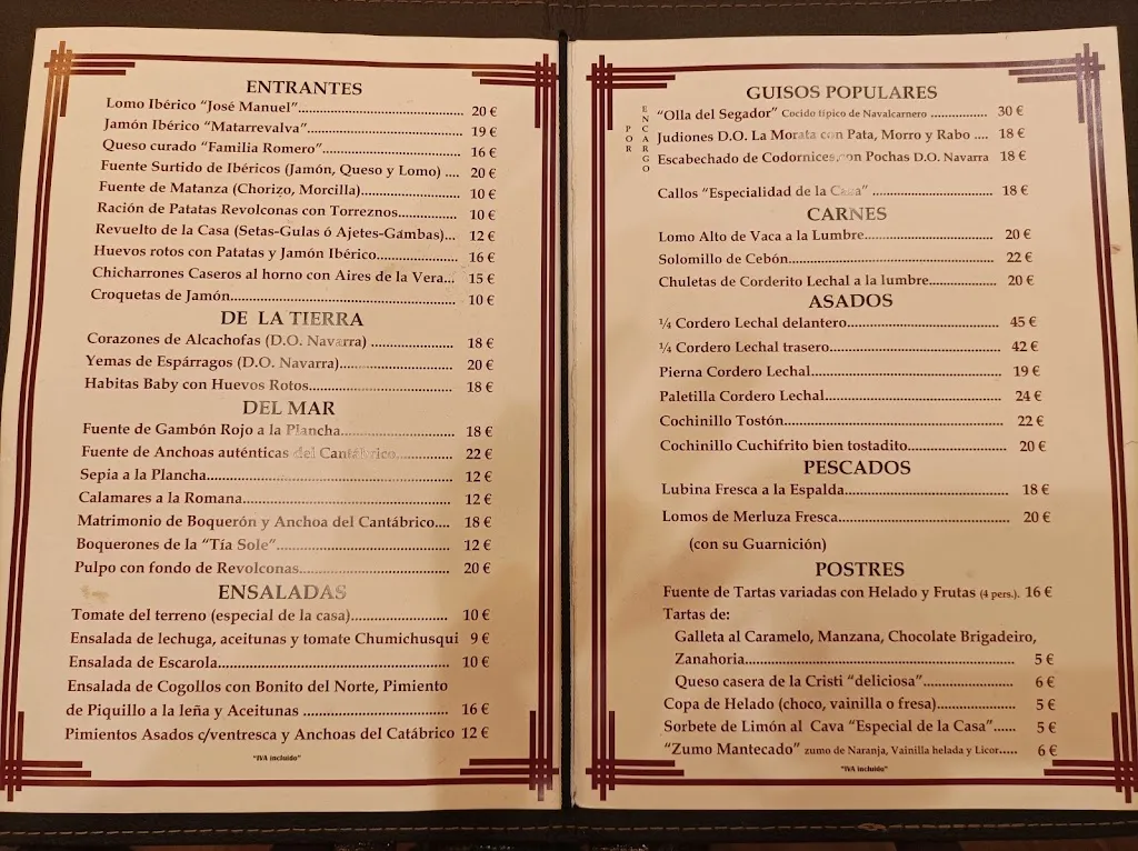Menu_Restaurante Las Cuevas del Principe_Navalcarnero_image_2