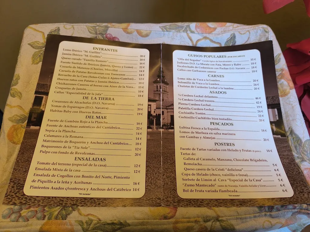 Menu_Restaurante Las Cuevas del Principe_Navalcarnero_image_3