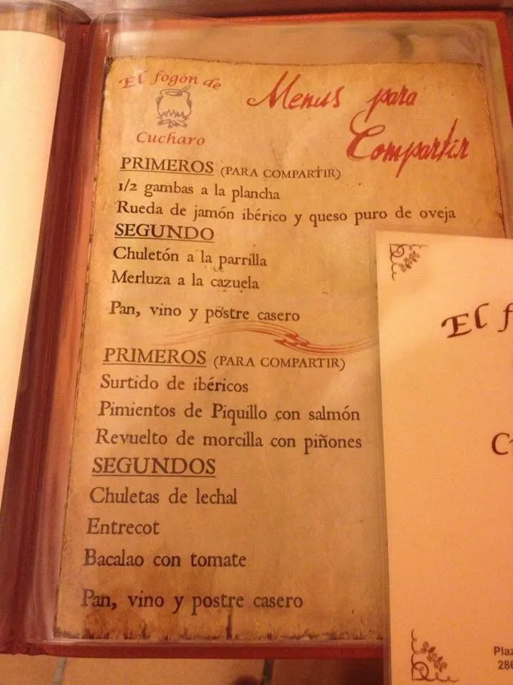 Menu_Restaurante El fogón de Cucharo_Navalcarnero_image_4