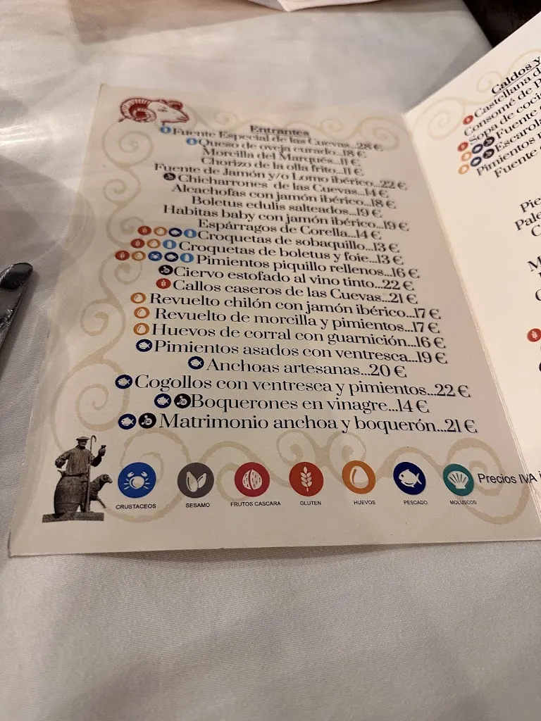 Menu_Las Cuevas del Carnero_Navalcarnero_image_2