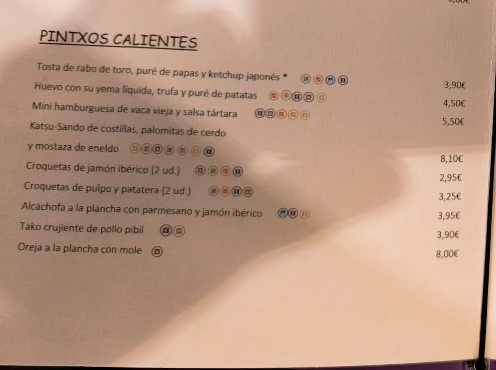 Menu_Pintxaki Navalcarnero_Navalcarnero_image_1