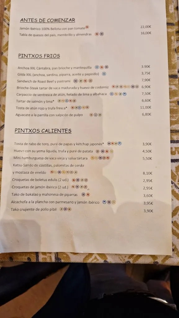 Menu_Pintxaki Navalcarnero_Navalcarnero_image_4