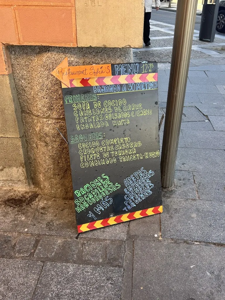 Menu_Sofía's bar & rest_Navalcarnero_image_2