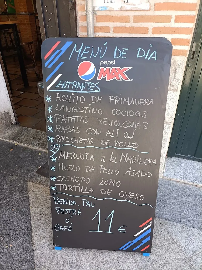 Menu_Bar restaurante El Tropezón Navalcarnero_Navalcarnero_image_1