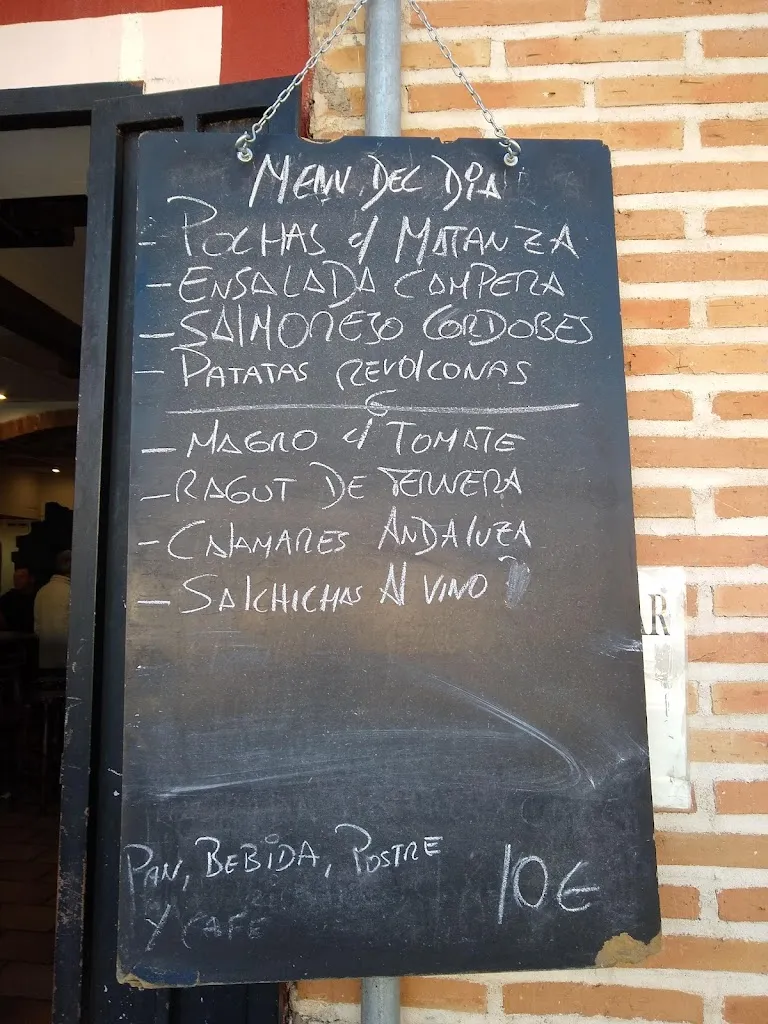 Menu_Bar restaurante El Tropezón Navalcarnero_Navalcarnero_image_2