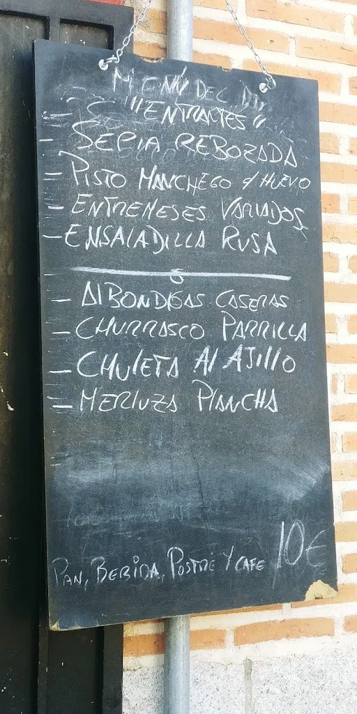 Menu_Bar restaurante El Tropezón Navalcarnero_Navalcarnero_image_3
