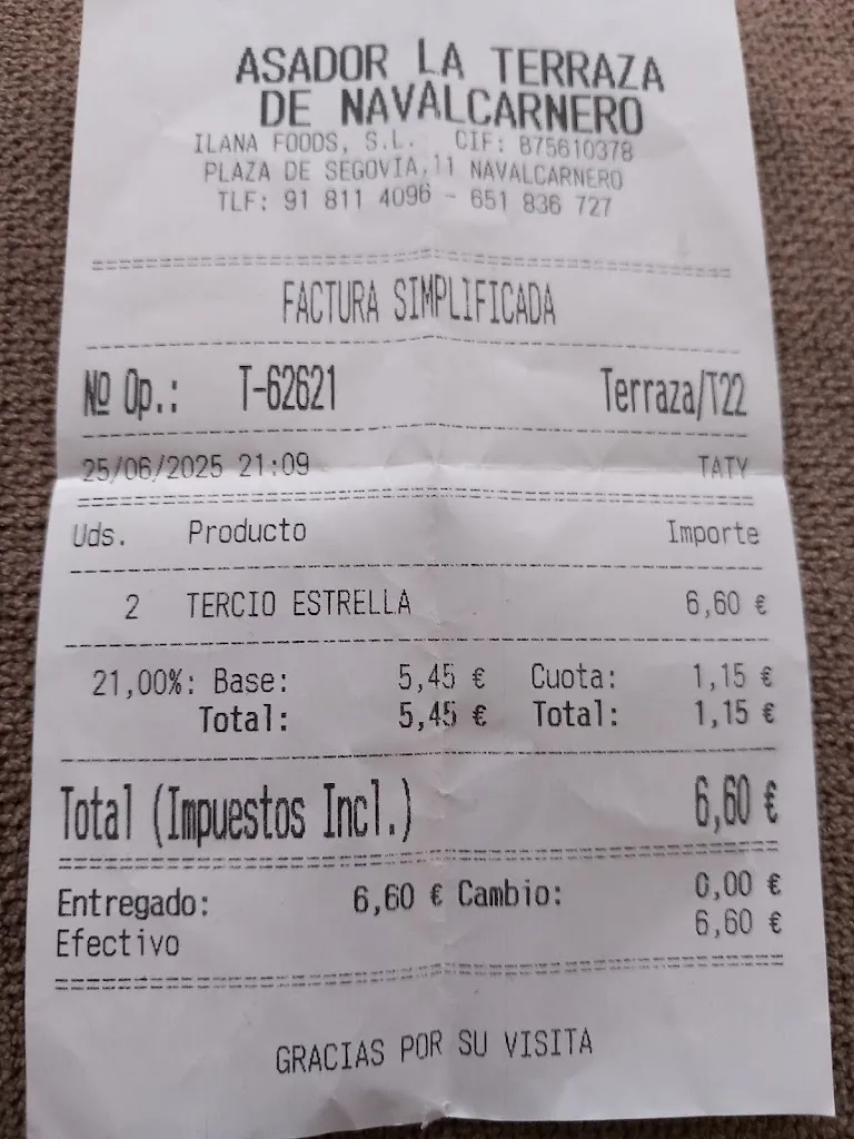 Guillermo García_La Terraza_Navalcarnero_review