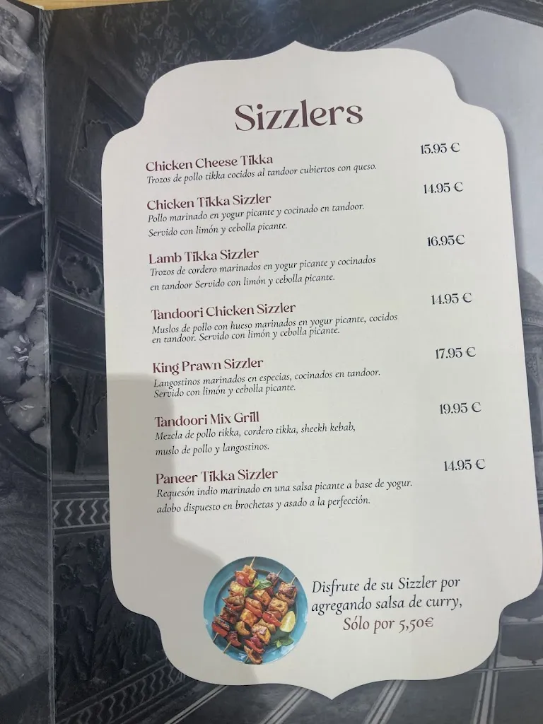 Menu_ROY'S TRULY INDIAN TASTE SINCE 1970_Navalcarnero_image_2