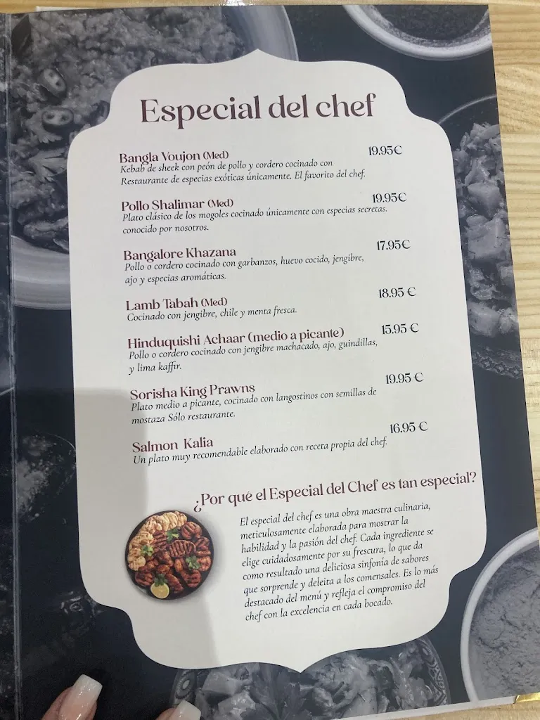 Menu_ROY'S TRULY INDIAN TASTE SINCE 1970_Navalcarnero_image_3