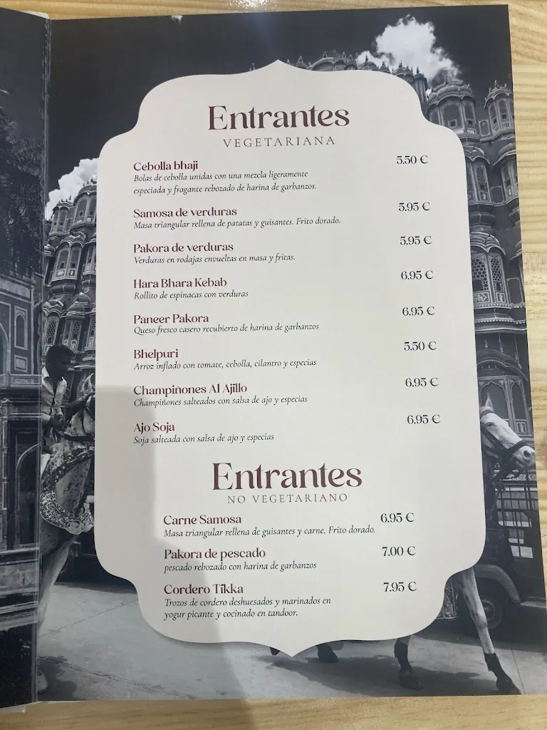 Menu_ROY'S TRULY INDIAN TASTE SINCE 1970_Navalcarnero_image_4