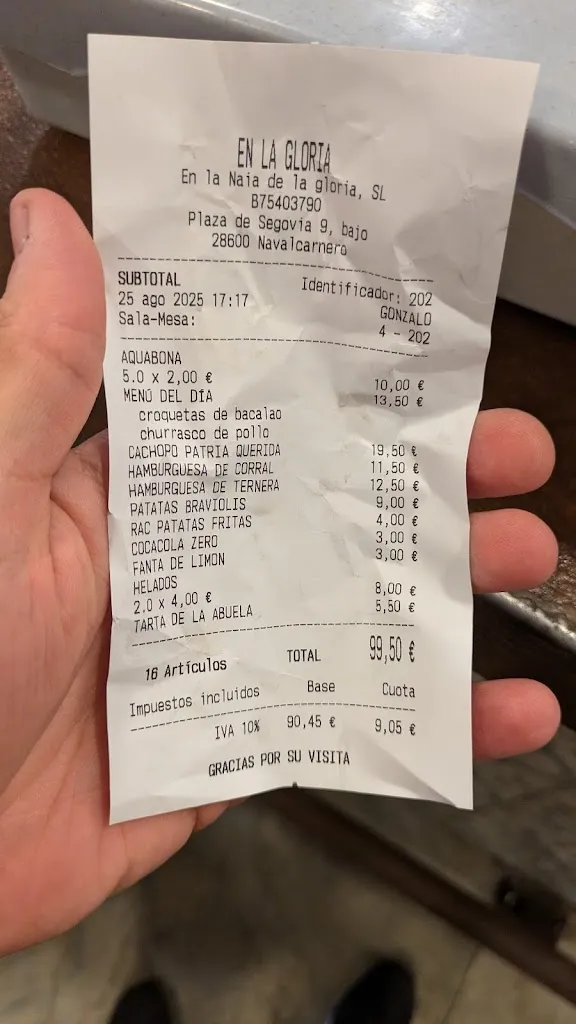 Javier Fernández_En la Gloria_Navalcarnero_review