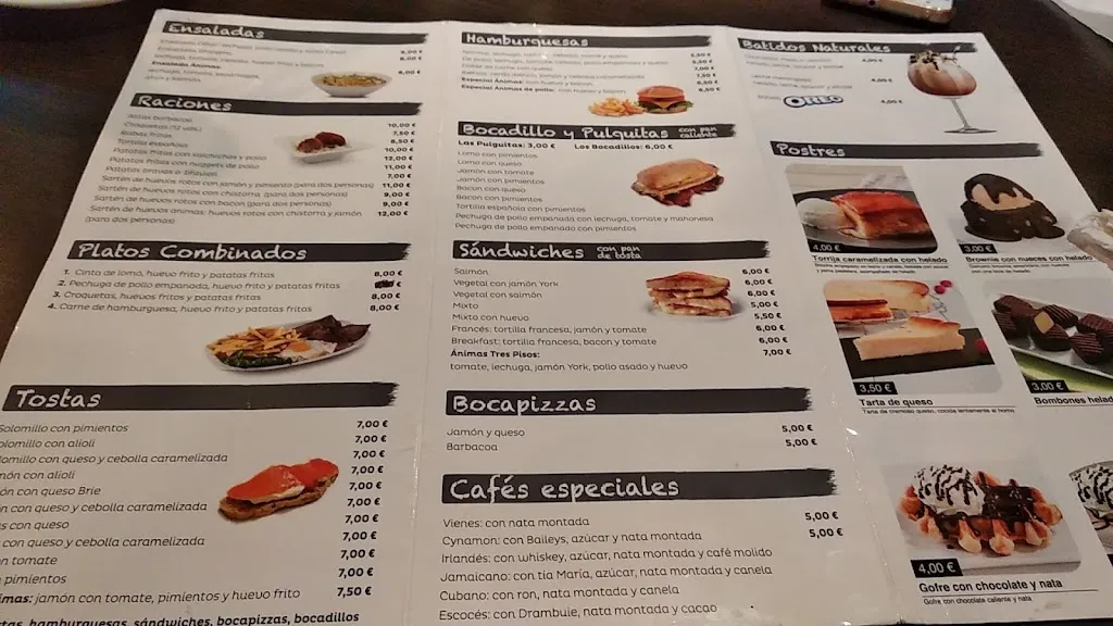 Menu_Taberna Las Ánimas_Navalcarnero_image_1