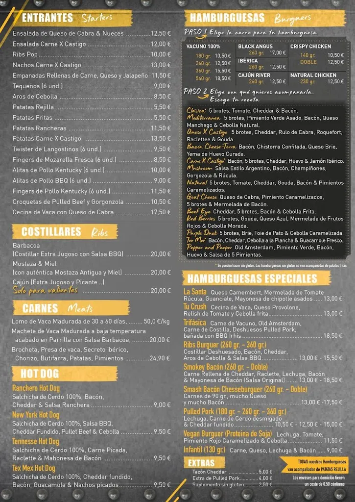 Menu_La Carne X Castigo | Hamburguesería_Navalcarnero_image_1