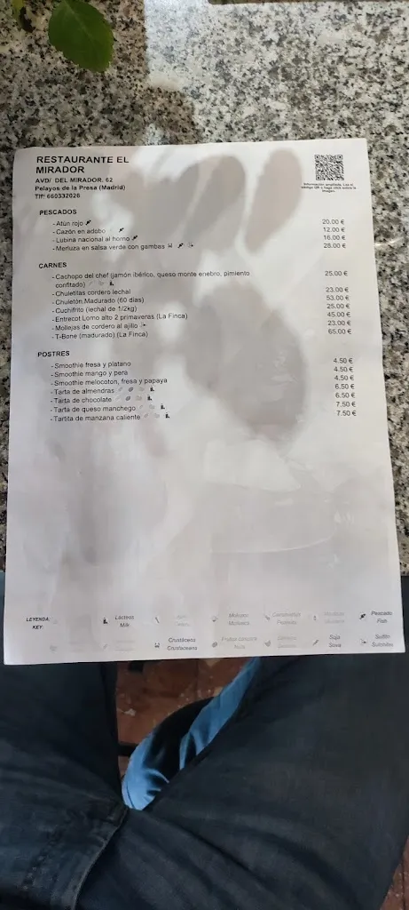 Menu_El Mirador de Pelayos_Pelayos de la Presa_image_2