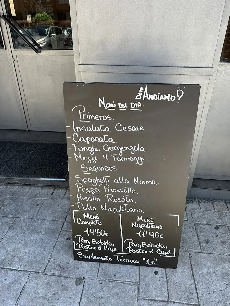 Menu_Trattoria Dove Andiamo?_Móstoles_image_3