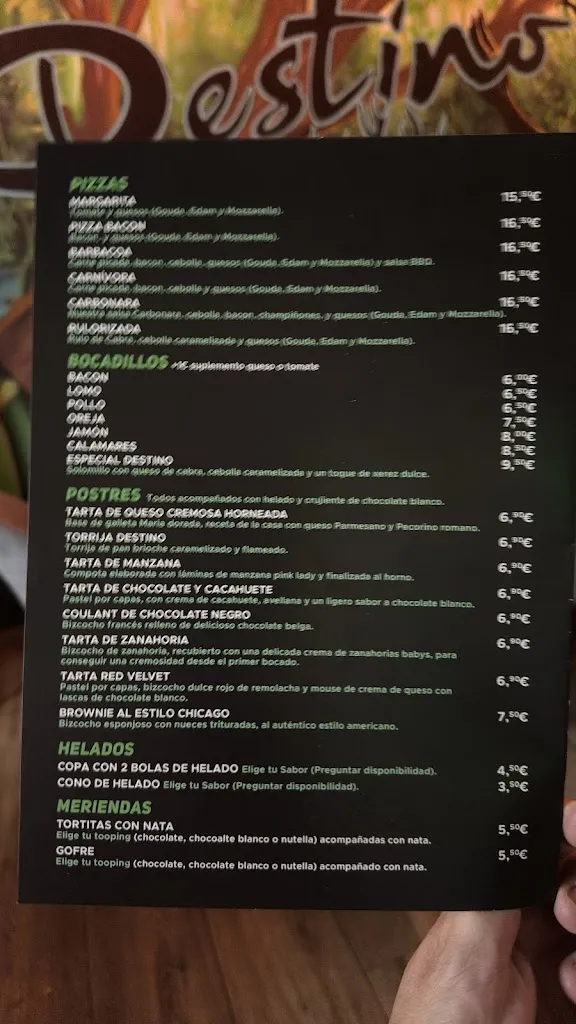 Menu_Destino Raíz Restaurant Café_Móstoles_image_3