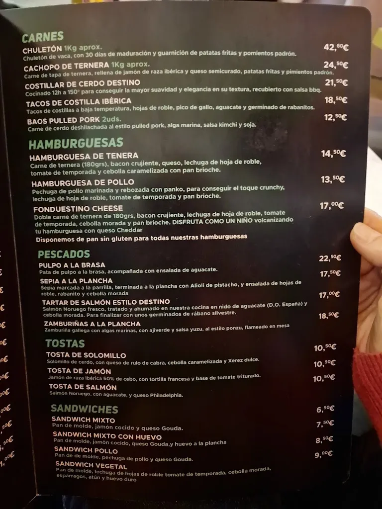 Menu_Destino Raíz Restaurant Café_Móstoles_image_4