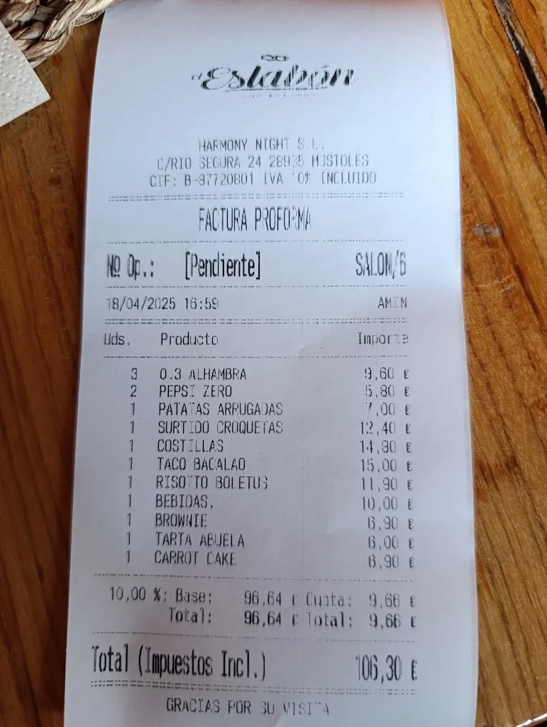 Iris Torregrosa_Restaurante El Eslabón_Móstoles_avis