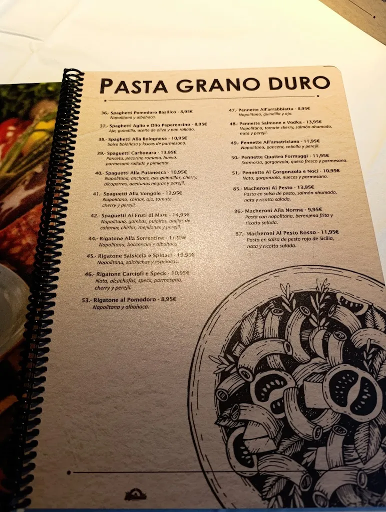 Menu_Restaurante Il Tiramisu_Móstoles_image_1