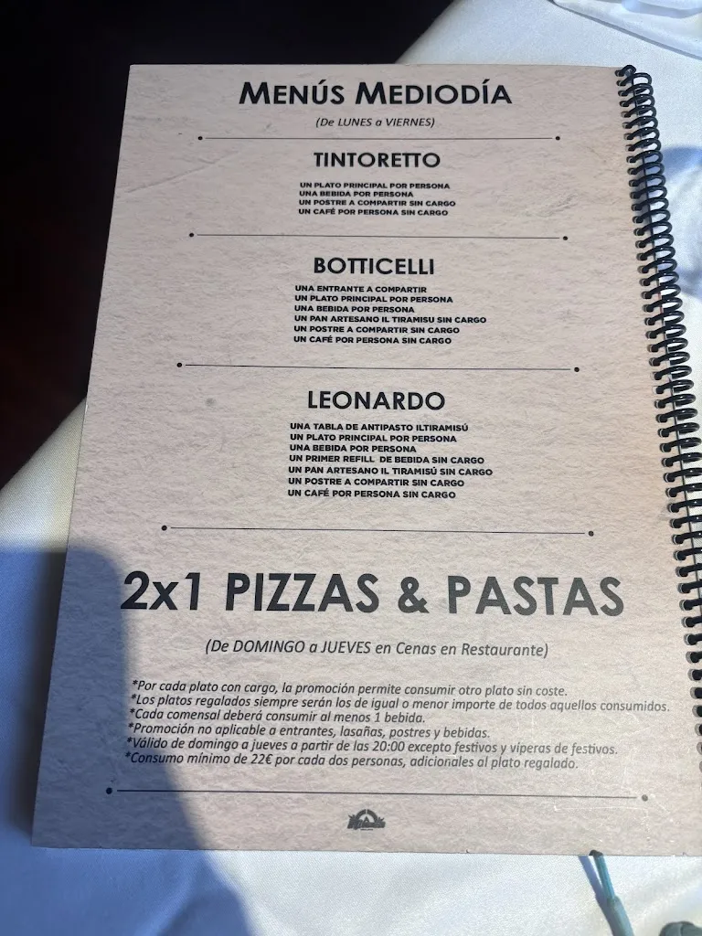 Menu_Restaurante Il Tiramisu_Móstoles_image_2