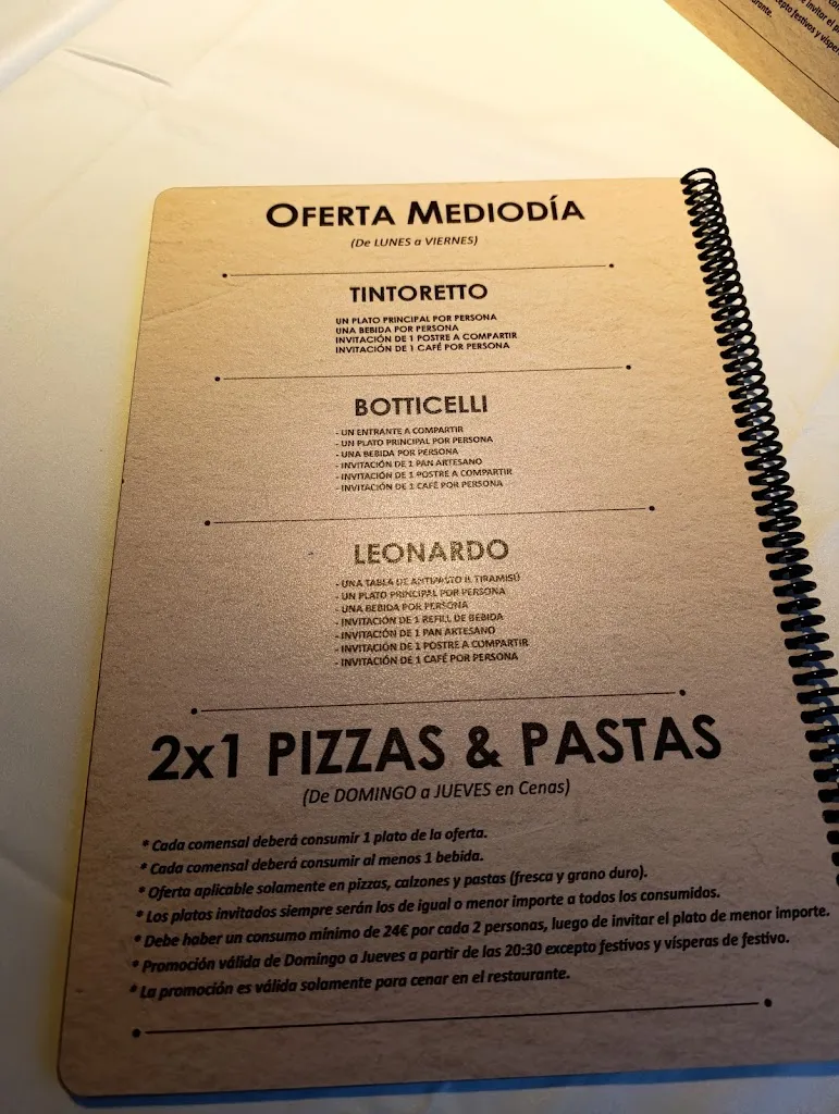 Menu_Restaurante Il Tiramisu_Móstoles_image_3