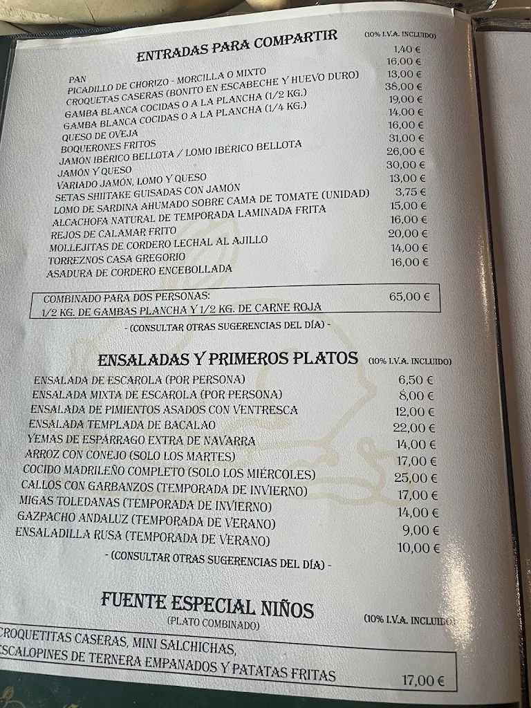 Menu_Restaurante La Fuencisla _Móstoles_image_1