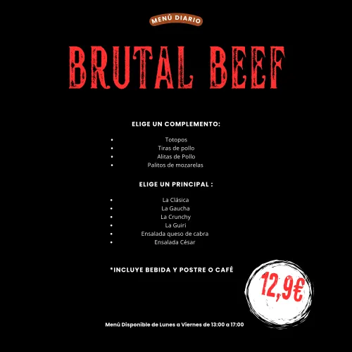 Menu_BRUTAL BEEF_Móstoles_image_4