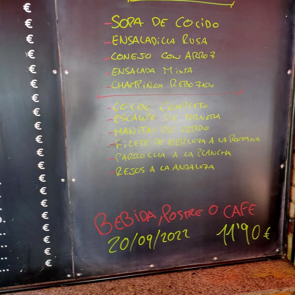 Menu_Bar Marisquería Tres Hermanos_Móstoles_image_2