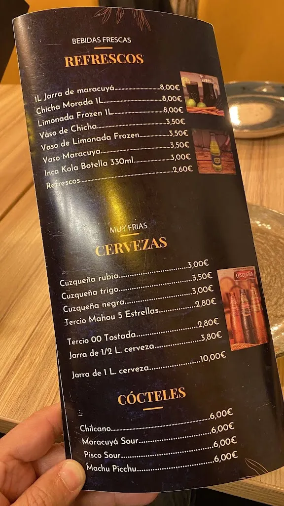 Menu_La Cúspide Móstoles - Restaurante Peruano_Móstoles_image_1