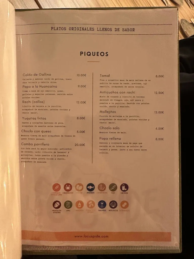 Menu_La Cúspide Móstoles - Restaurante Peruano_Móstoles_image_2